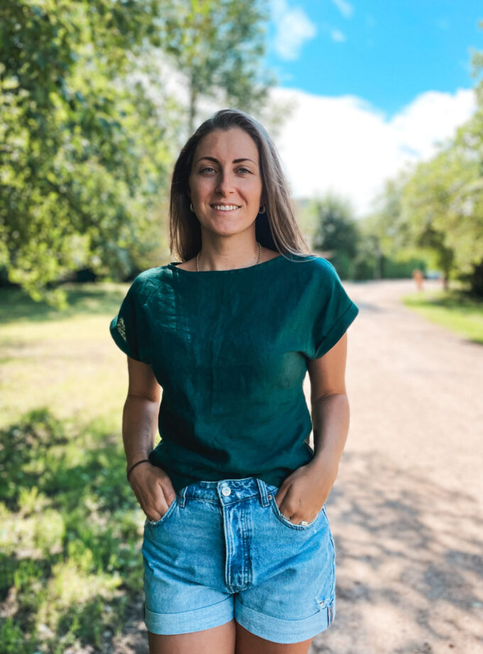 Simple Linen Top KATE